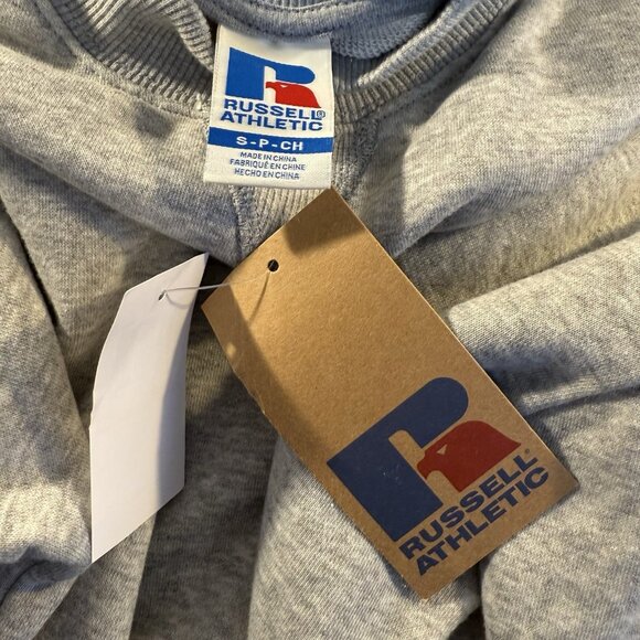 NWT Russell Athletic Sporty Tunic Dress Over Sized Sweatshirt Gray Women Size S - Picture 3 of 5